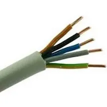 Conrad NYM-J 5x1,5 RG50 5 G Mantelleitung 1,5mm2 Grau 50 m