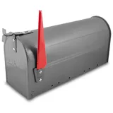 BITUXX US Mailbox Amerikanischer Briefkasten Standbriefkasten Wandbriefkasten Graphit