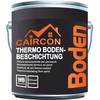 CAIRCON Thermo Bodenfarbe Bodenbeschichtung Bodenfarbe Betonfarbe Tief-SCHWARZ 5L