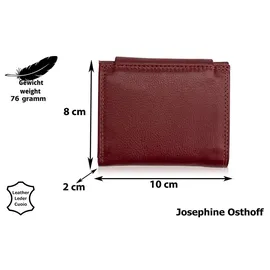 Josephine Osthoff Handtaschen-Manufaktur Josephine Osthoff Geldbörse unisex Portemonnaie bordeaux
