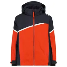 CMP KID Ski Jacket Snaps Hood tango (C783) 110