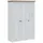 vidaXL Kleiderschrank 3-türig 118 x 171 x 50 cm Weiß