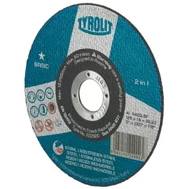 TYROLIT Trennscheibe Basic D125x1mm 2in1 Bohrung 22,23 mm