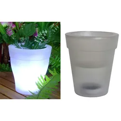 LED Solar Blumentopf Pflanzkübel Leuchte Beleuchtet