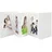 Deknudt Fotoalbum, Fotokaste, Leder oder Kunstleder, Weiß, 13 x 18 cm
