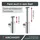 Kirchhoff Design Siphon für Waschbecken mit Reinigungsöffnung Chrom