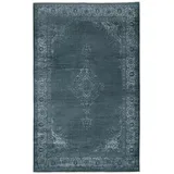 tesso living Vintage-Teppich, Grau, 155 X 225 cm & Böden, Teppiche, Vintage-Teppiche