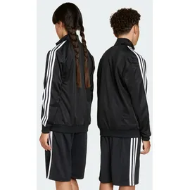 adidas FIREBIRD LOOSE JACQUARD TRACK TOP Schwarz 176