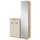 Bega Consult MALAGA Garderobenschrank 105 x 38 x 198 cm Cashmereweiß