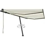 vidaXL Markise 400 x 350 cm creme