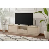 Skye Decor TV-Schrank 160 x 42 x 29,5 cm Beige Holzwerkstoff