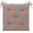 Gözze Darco Sitzkissen 40 x 40 cm Taupe
