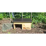 Premium Schildkrötenhaus (SH8) Lasiert aus 20mm starken Vollholz - Wetterfest Schildkrötengehege Schildkröten Wetterfest Freilauf Gehege