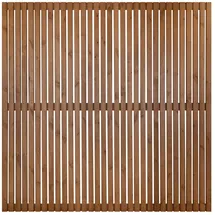 Andrewex Sichtschutzzaun Element Quadra 180 cm x 180 cm Natur