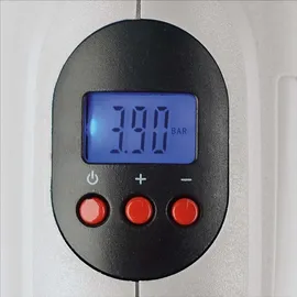 Brüder Mannesmann Werkzeuge Brüder Mannesmann Akku-Luftpume, Schwarz/Grau