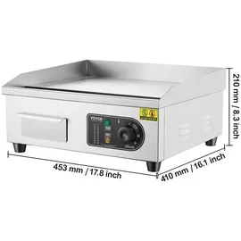 Vevor Kommerzieller Grill 2800 W 45 x 30 cm