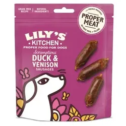 LILY'S KITCHEN Snacks Hund Adult Training Sausage Treats Ente & Wild 8x70 g