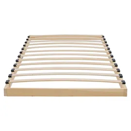 Homestyle4u Lattenrost mit Kopfteil verstellbar 90 x 200 cm