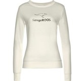 KANGAROOS Sweatshirt, mit Kontrastfarbenem Logodruck