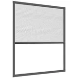 Primaster Fliegenschutz-Plissee 130 x 150 cm Anthrazit