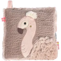 Fehn Kirschkernkissen Flamingo – Kuschelkissen mit entnehmbarem Wärme-/ Kältesäckchen