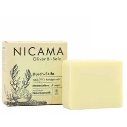 NICAMA Dusch-Seife Olivenöl-Salz