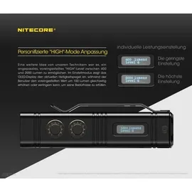 Nitecore Nitecore, TM10K weiß, M