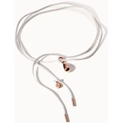PURELEI Graue Satin Kette