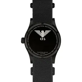 KHS PLABSSF.DFB Herrenuhr Platoon Solar Schwarz