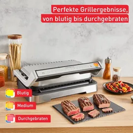Tefal OptiGrill 2in1 XL 2200 W silber