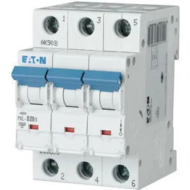 Eaton Power Quality Eaton LS-Schalter m.Beschrift. C 20A, 3p PXL-C20/3
