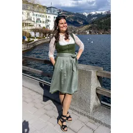 Edelnice Midi Dirndl Anni grün 42