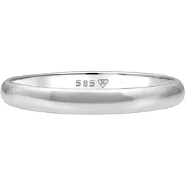 ELLI PREMIUM Elli Ring 585 Weißgold in Weiß | Gr.: 54