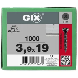 SPAX Schnellbauschrauben 3,9 x 19 mm 1000 Stück
