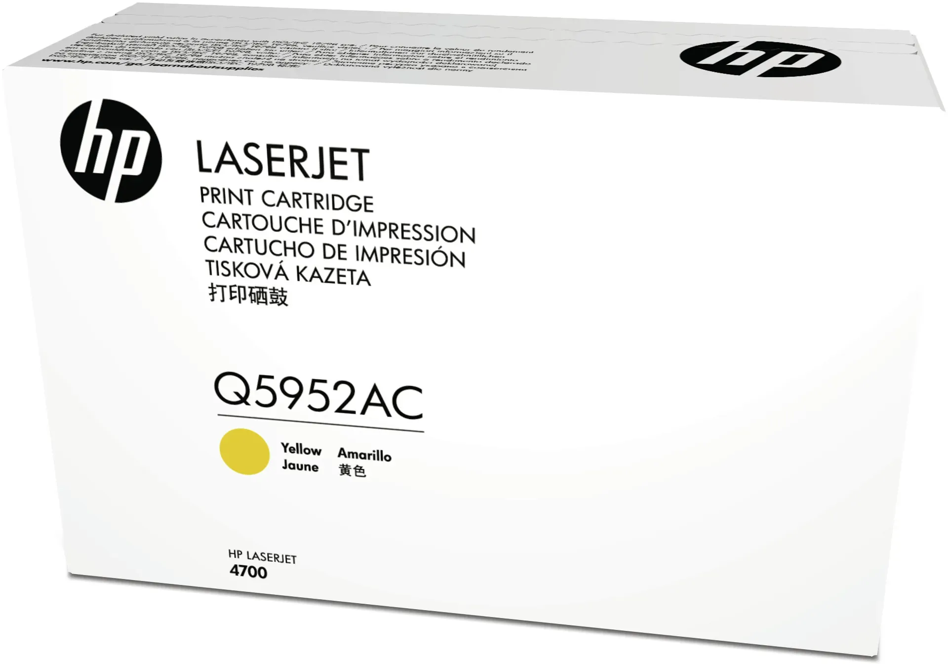 HP Q5952AC Ylw Contr LJ Toner Cartridge, 10000 Seiten, Gelb, 1 Stück(e)