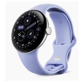 Google Pixel Watch 4 41 mm LTE Aluminiumgehäuse Matte Black/Sportarmband Iris 
