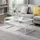 Möbel Boss WL7.328 Weiß Glas 100 x 50 x 45 cm