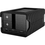 GLYPH Blackbox PRO RAID 8TB with Hub, Enterprise Class, USB-C (3.1, Gen 2) (8 TB), Externe Festplatte, Schwarz