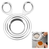 1 Stück Gourmet Eierköpfer,Edelstahl Ei Scissor,Eieröffner,EierköPfer Edelstahl Egg,Egg Cutter Cutter Für Rohe Und Gekochte Küchenwerkzeug,EieröFfner für Gekochte Opener.