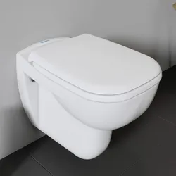 Duravit D-Code Wand-WC Tiefspüler, Badkeramik, weiß