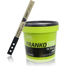 Franken Systems 1K PLUS lösemittelfreie Schnellabdichtung 6,0 kg graphit