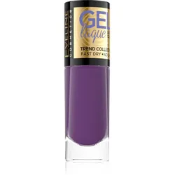 Eveline Cosmetics Gel Laque Gel-Lack für Fingernägel - keine UV/LED Lampe erforderlich Farbton 168 8 ml