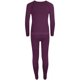 TROLLKIDS Hemsedal Funktionsunterwäsche-set - Plum - 110 cm