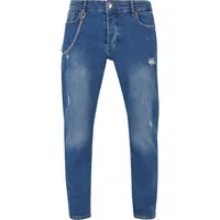 2y studios 2Y Destroyed Tapered Fit Blau 29