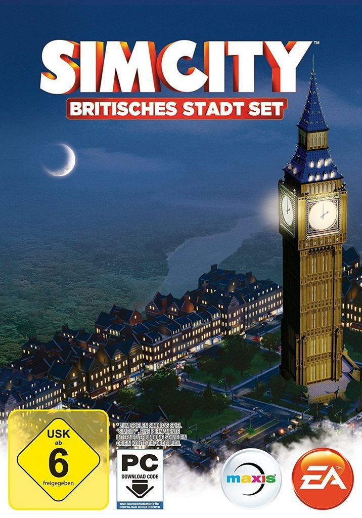 SimCity: Britisches Stadt-Set (Add-On)