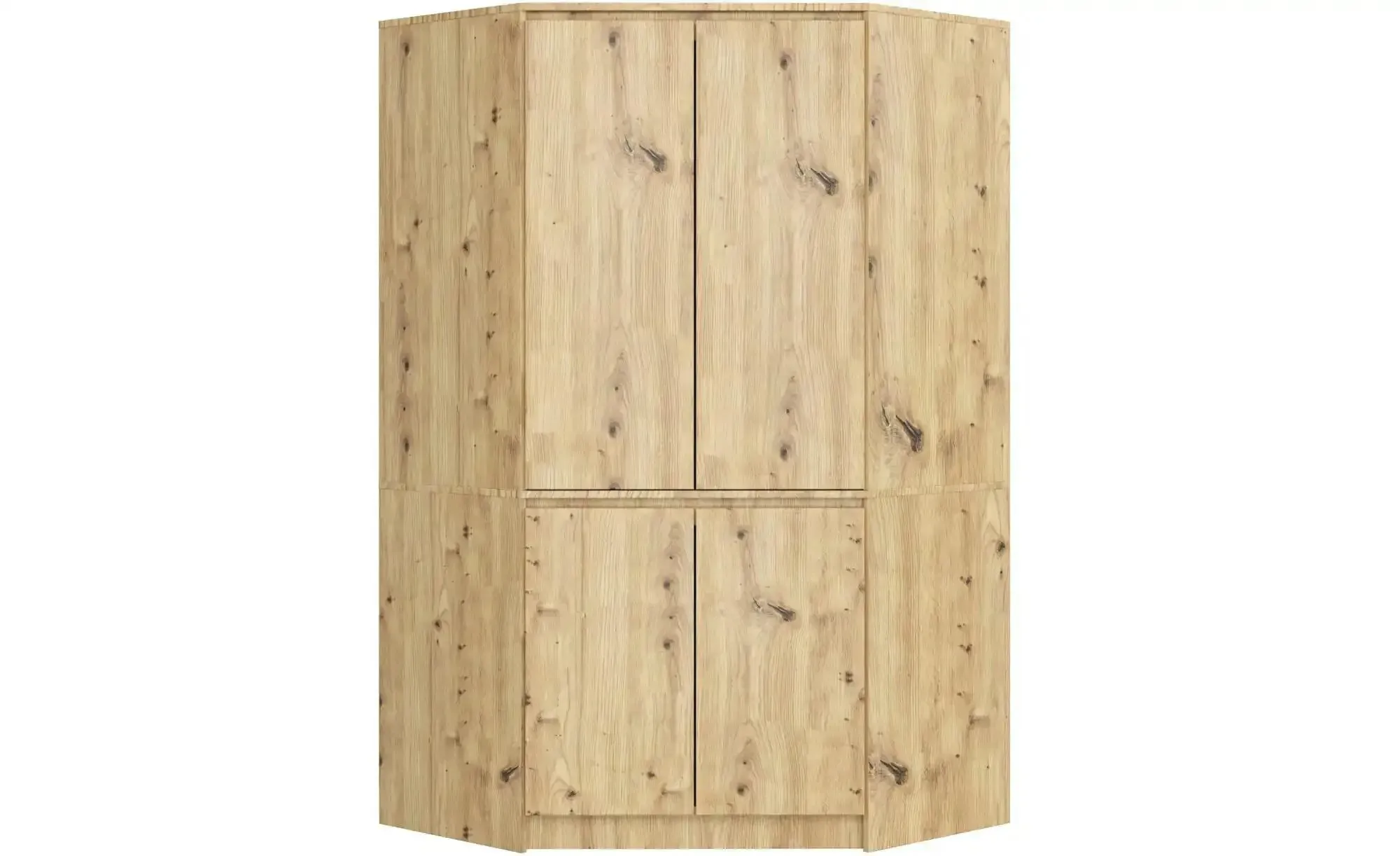 Eckschrank  Ophelia , holzfarben , Maße (cm): B: 100 H: 180