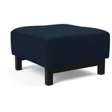 Innovation Living Polsterhocker 100% Polyester 65 x 40 x 65 cm Blau
