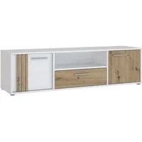Forte Lowboard »Cardigan TV-Board, TV-Schrank«, TV-Board, 2 farbig, Stauraum