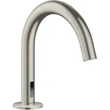 Hansgrohe Axor Uno Elektronik-Waschtischarmatur Edelstahl Optic