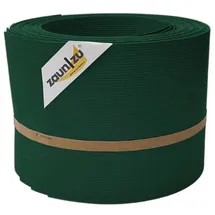 zaunzu® Sichtschutz Rille 10x Einzelstreifen 255 x 10 cm Grün